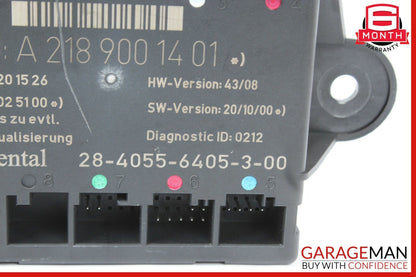 08-15 Mercedes W204 C250 Rear Left Driver Side Door Control Module Q1 OEM