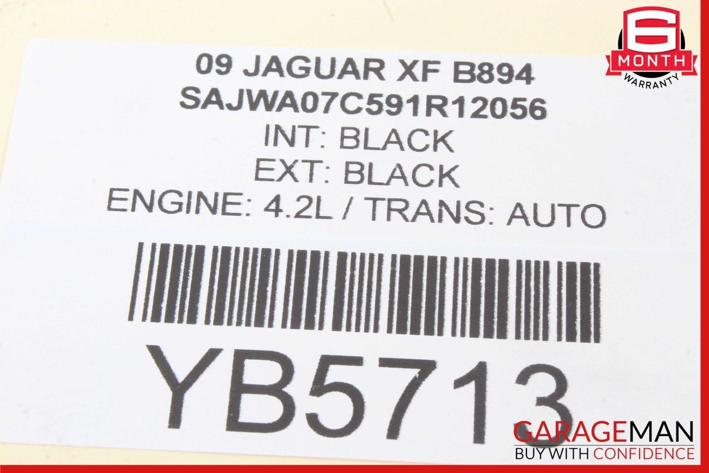 09-15 Jaguar XF X250 Front Left Seat Control Module Unit 8W8314C030AE OEM