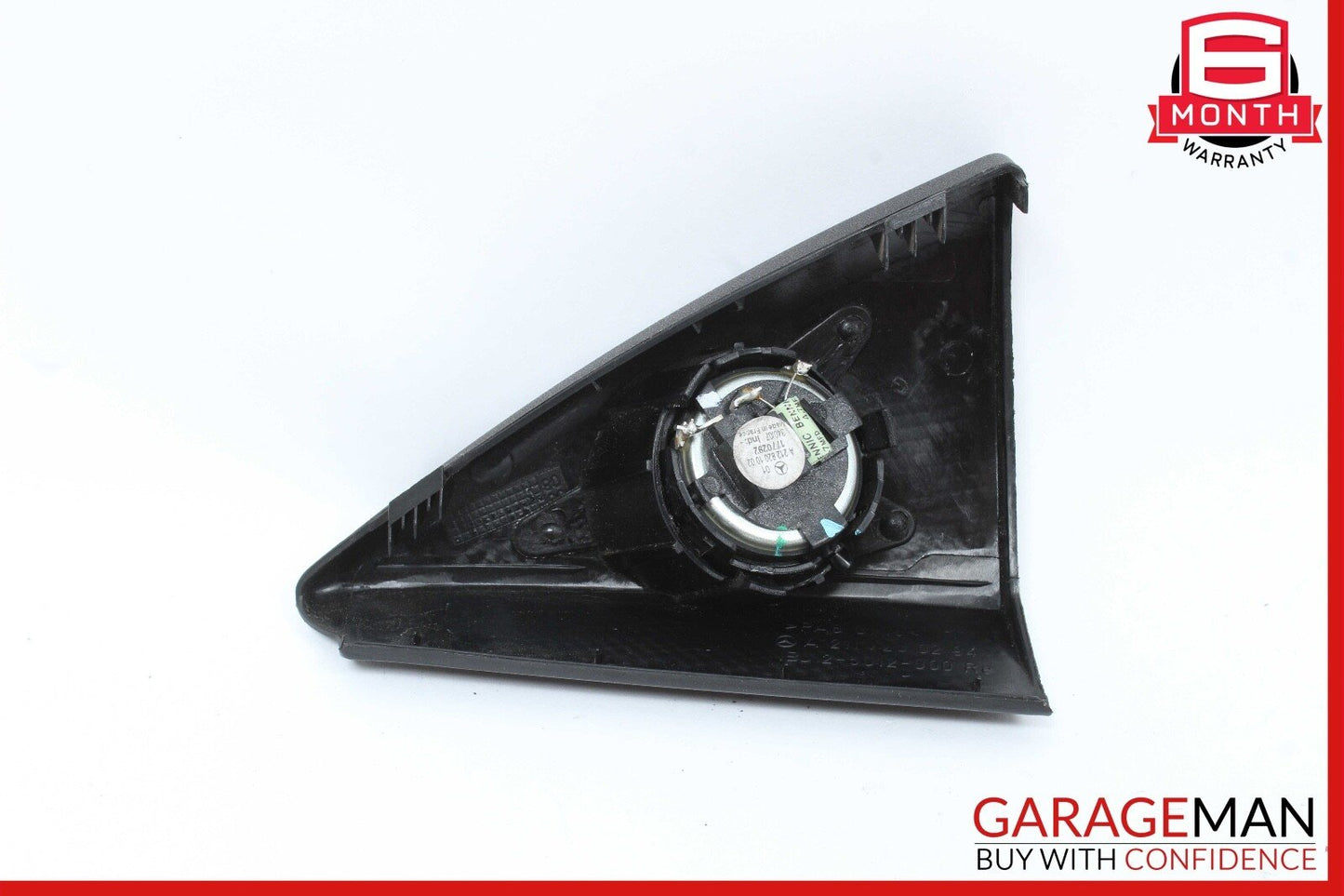 03-09 MERCEDES W211 E63 AMG FRONT RIGHT TWEETER SPEAKER COVER BLACK OEM
