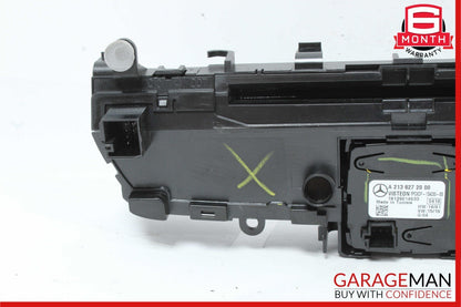 15-18 Mercedes W205 C300 C400 Center Dashboard Hazard Control Switch w/ Clock