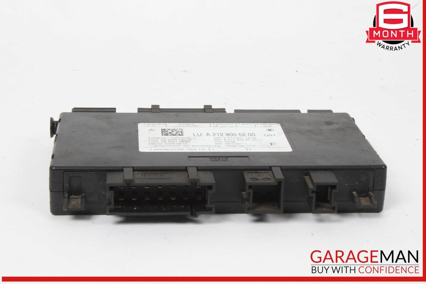 08-18 Mercedes W212 E350 Front Left Driver Side Seat Control Module OEM