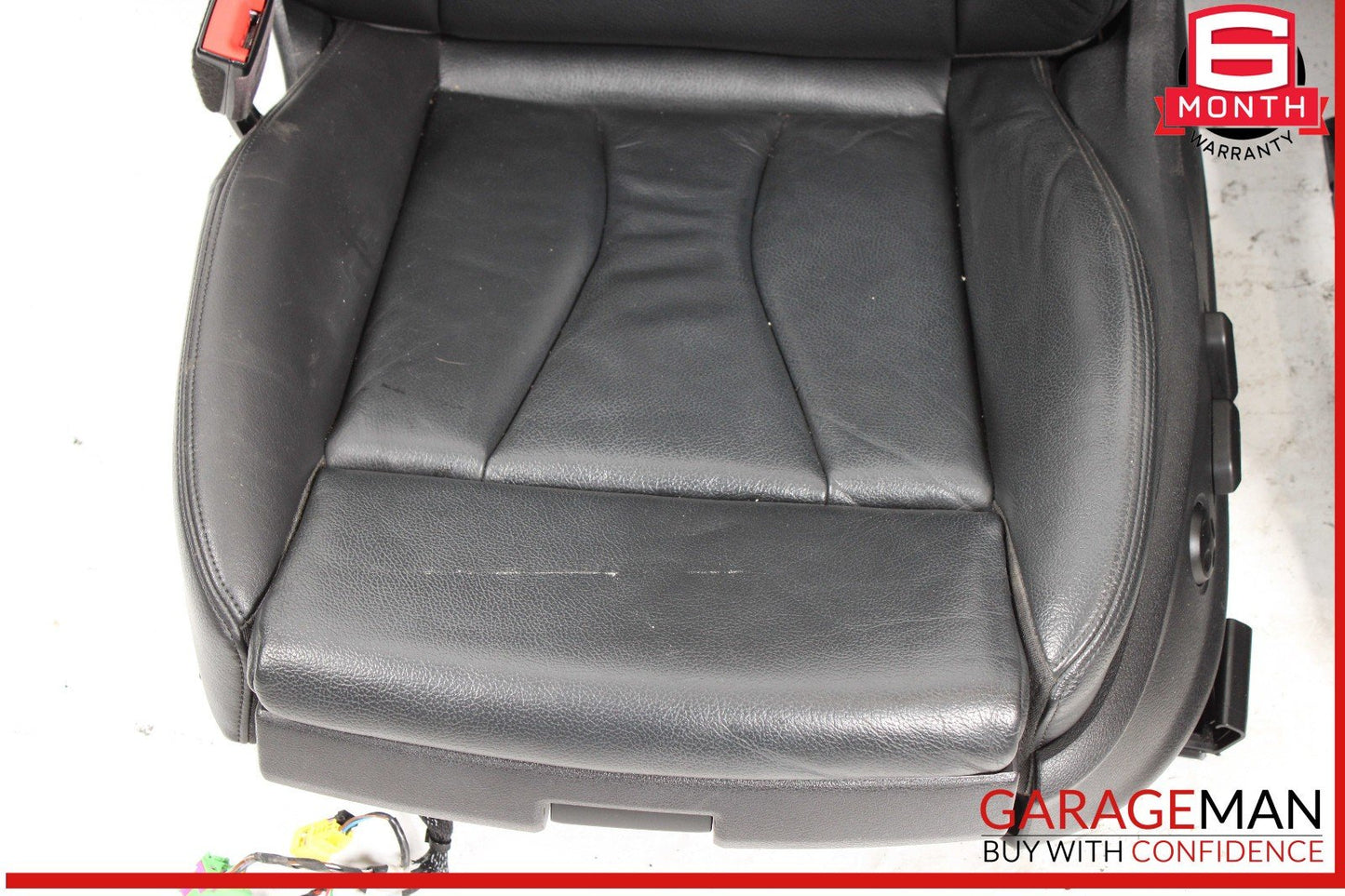 15-20 Audi A3 Front Left & Right Complete Seat Cushion Cover Set of 2 Pc OEM