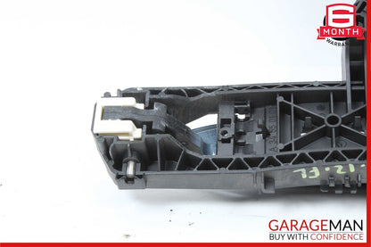 08-14 Mercedes W204 C250 Front Left Side Exterior Door Handle Assembly Blue OEM