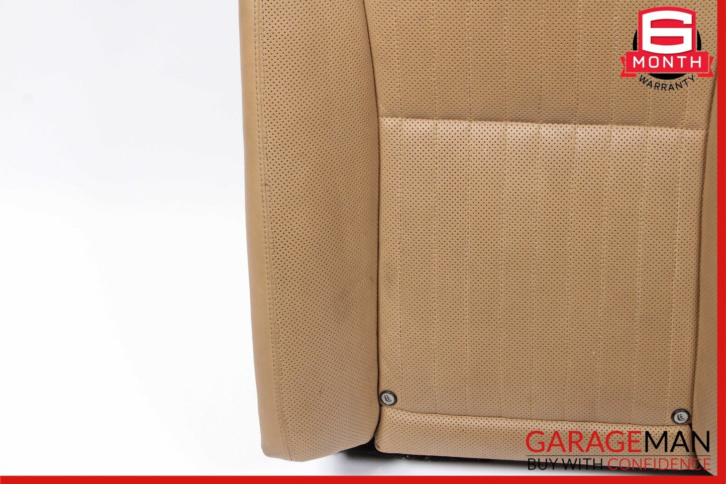 07-09 Mercedes W221 S550 Rear Left Driver Side Top Upper Seat Cushion Cover OEM
