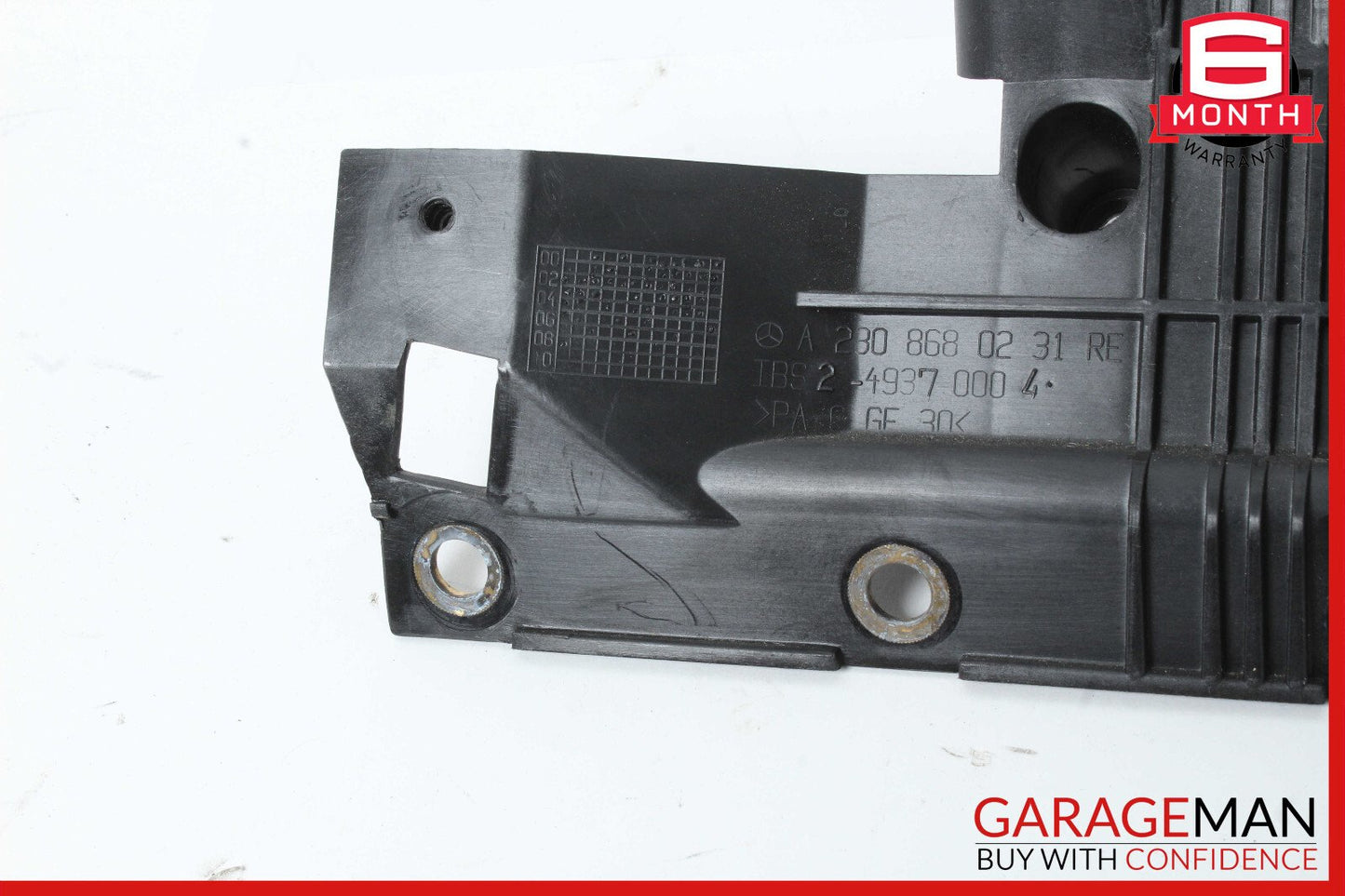 03-08 Mercedes R230 SL550 Rear Right Luggage Seatbelt Retractor Speaker Assembly