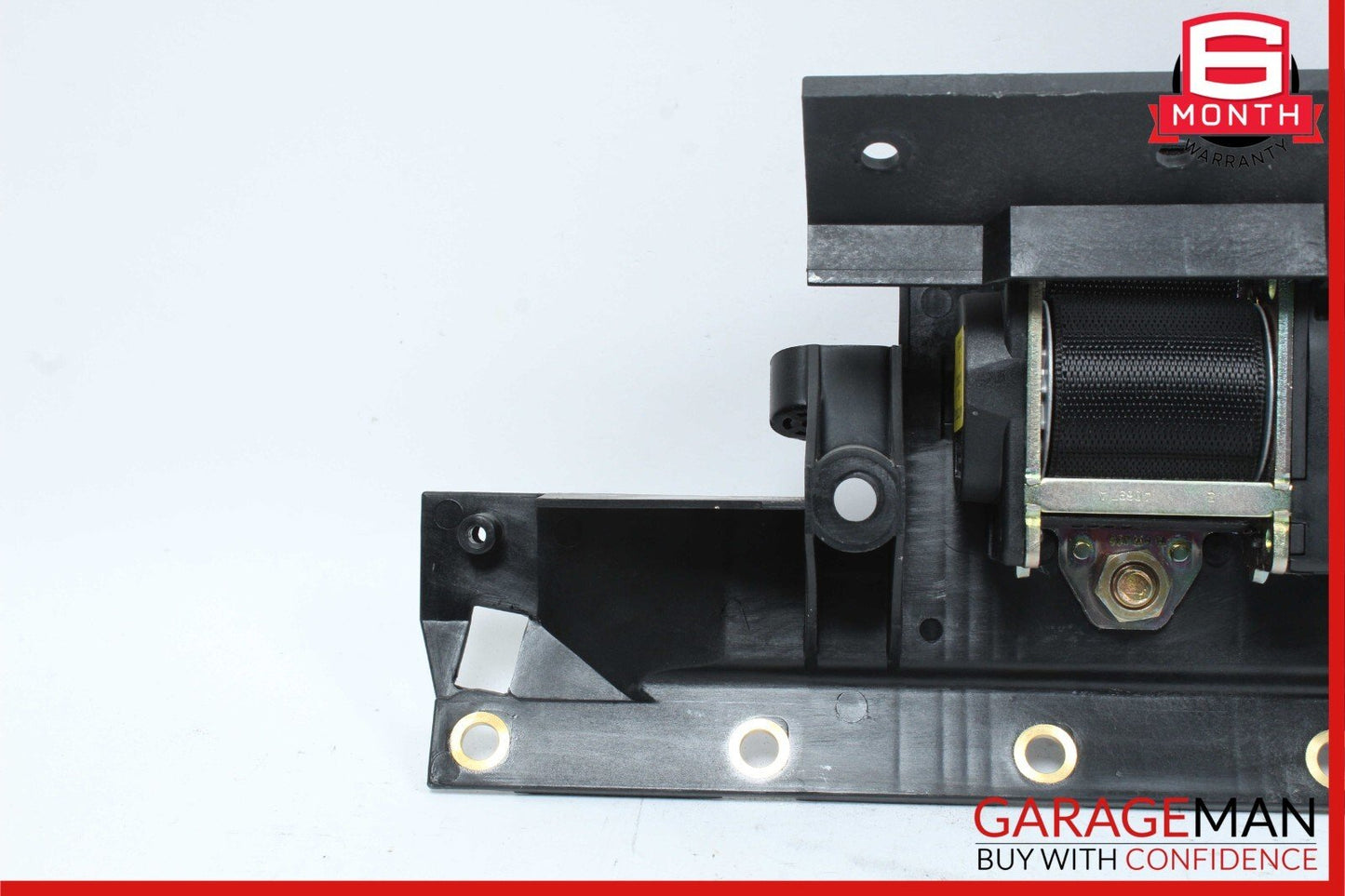 03-08 Mercedes R230 SL500 Rear Left Seat Belt Retractor Luggage Speaker Assembly