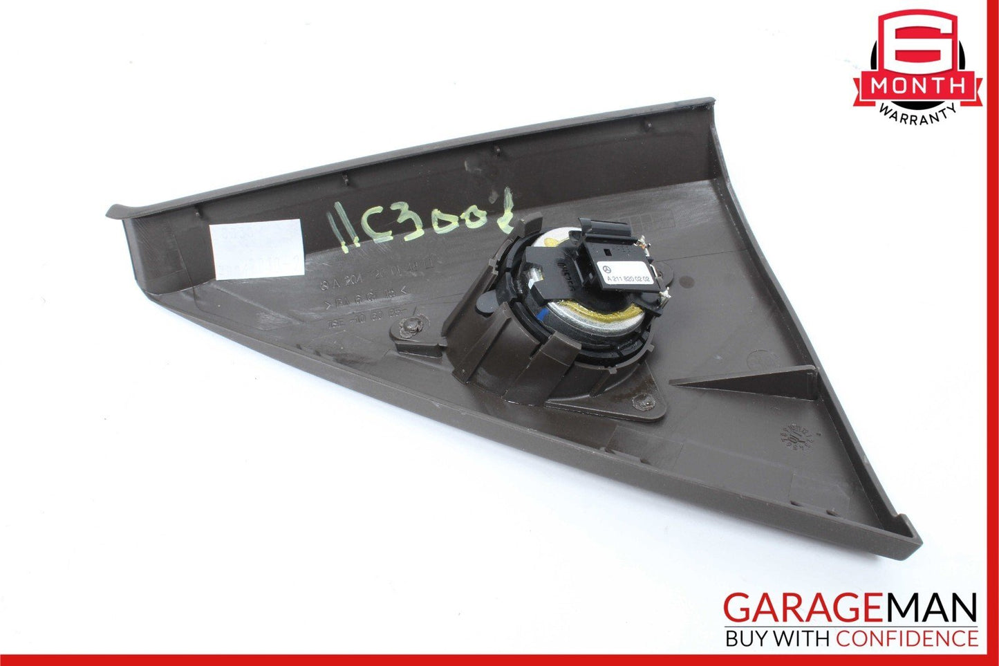 08-14 Mercedes W204 C300 Front Left Side Door Panel Tweeter Speaker Trim Cover