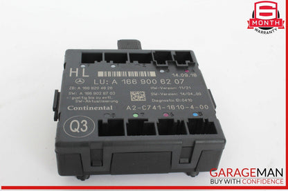 16-19 Mercedes W166 GLE400 Rear Left Driver Side Door Control Module 1669006207