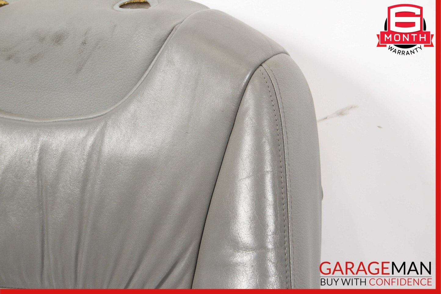 03-10 Porsche Cayenne 955 957 Front Right Side Top Upper Seat Cushion Cover Grey