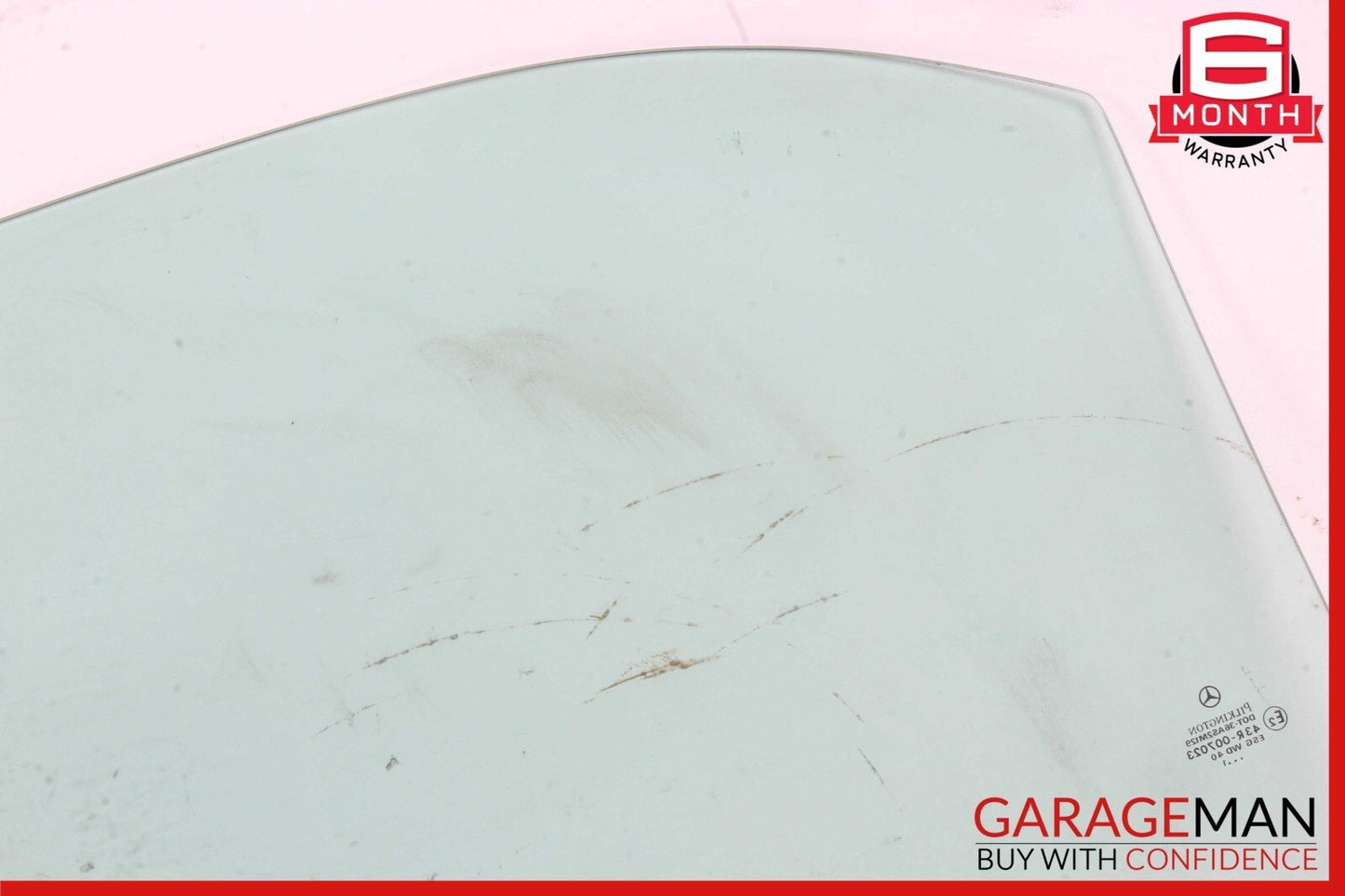 01-04 Mercedes R170 SLK320 Front Right Passenger Side Auto Window Glass OEM