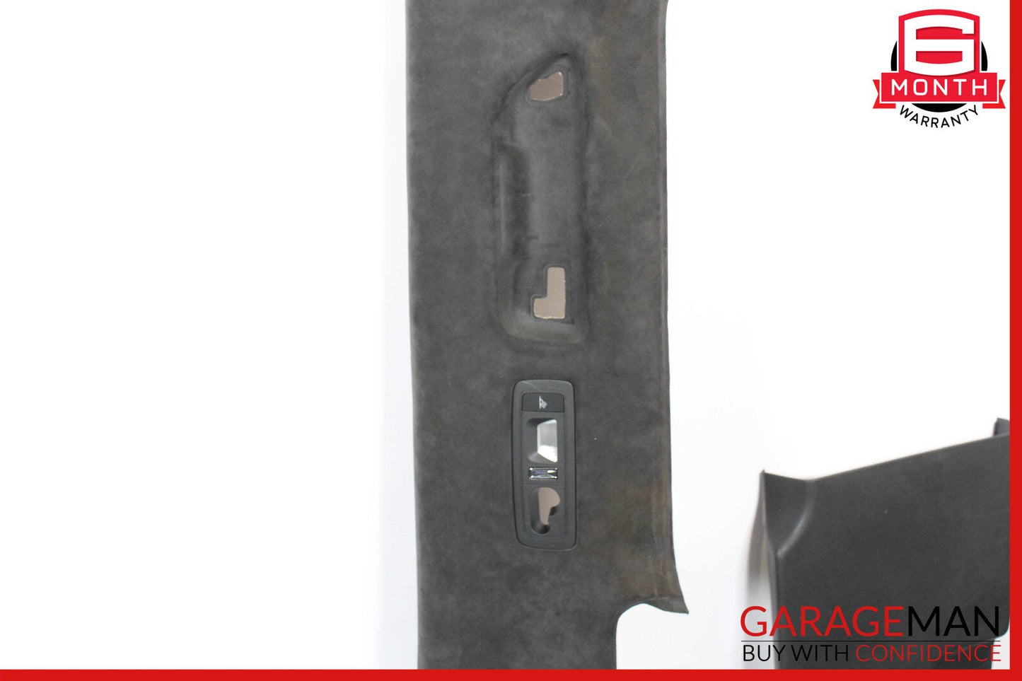 11-14 Porsche Cayenne 958 Headliner Pillar Trim Panel Cover Set Black OEM
