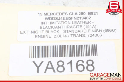 12-20 Mercedes W117 CLA250 SLK350 Hand Parking Brake Controller Module Unit OEM