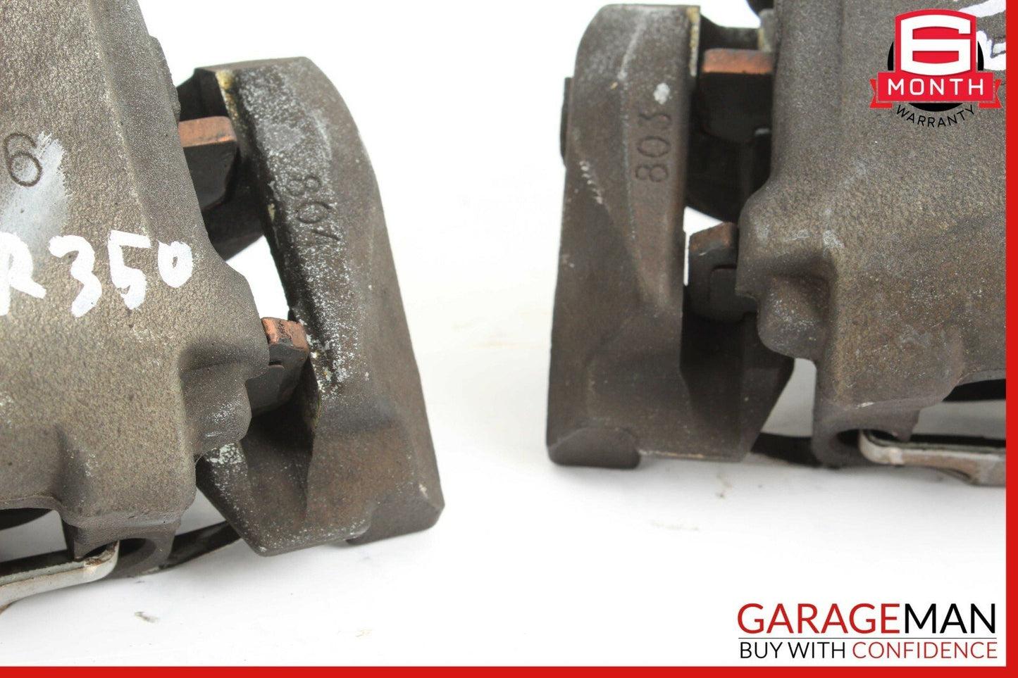 06-09 Mercedes W251 R320 ML350 Front Right & Left Brake Caliper Calipers Set OEM