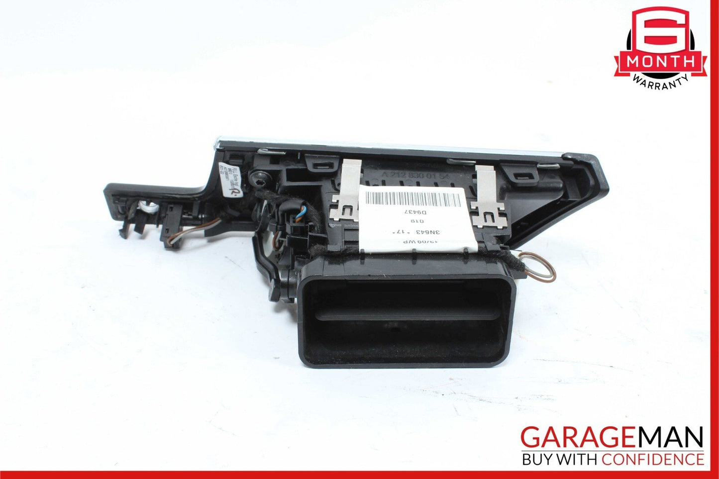 10-13 Mercedes W212 E350 E400 Dashboard Dash AC A/C Air Vent LeftÂ Trim Black OEM