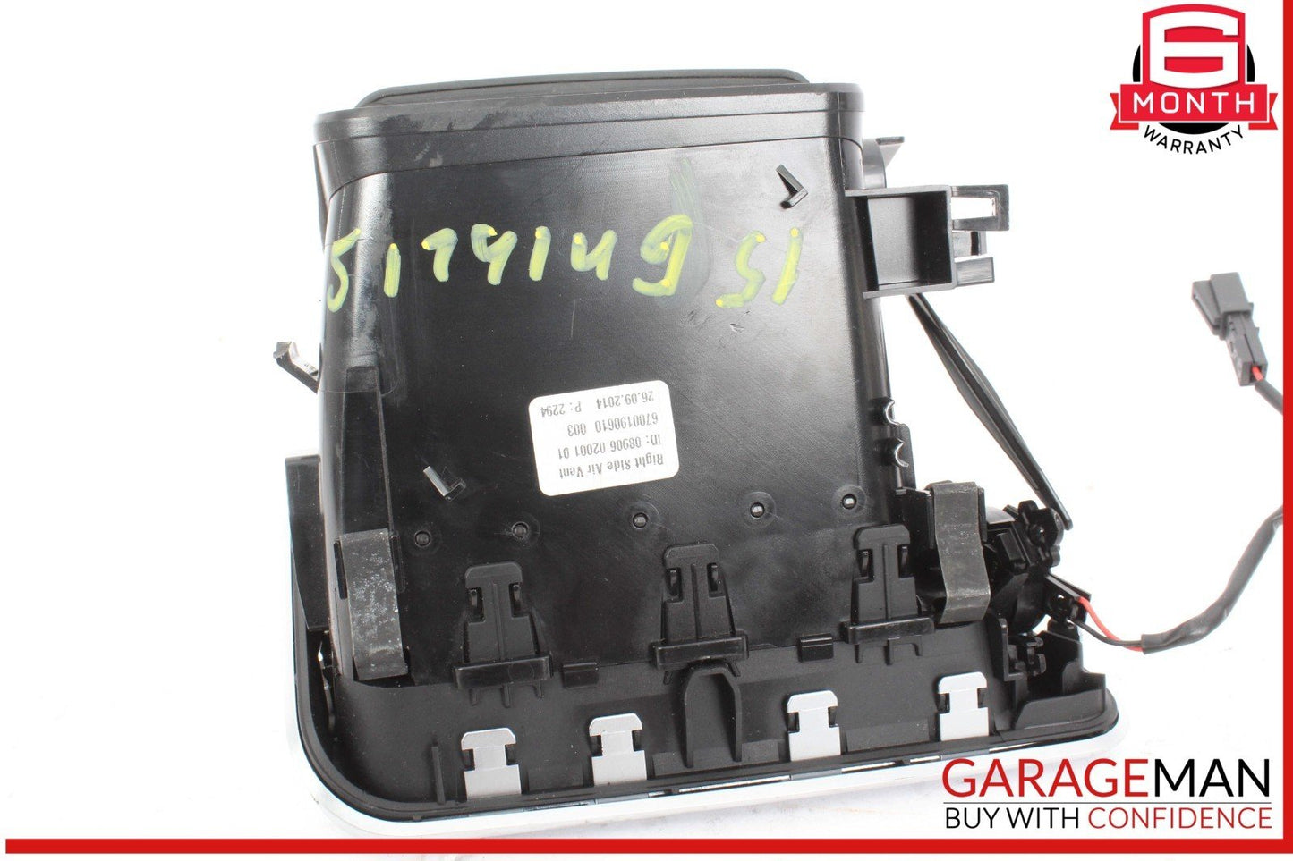 14-22 Maserati Ghibli M157 Dashboard Dash AC A/C Air Vent Right Side OEM