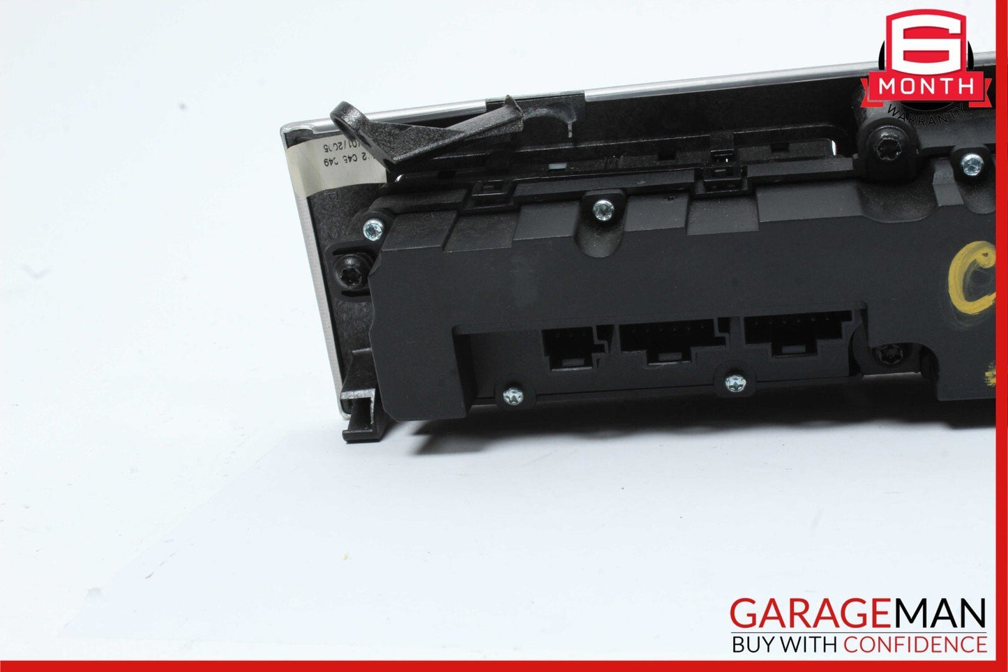 05-07 Mercedes W203 C230 Center Console Dash Lock Switches Panel Hazard Grey OEM