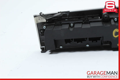 05-07 Mercedes W203 C230 Center Console Dash Lock Switches Panel Hazard Grey OEM