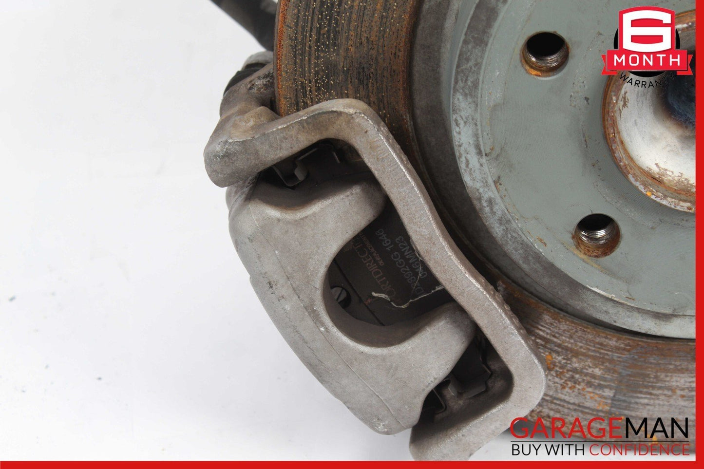 14-19 Mercedes W117 CLA250 Rear Left Spindle Knuckle Hub Rotor Disc w/ Caliper