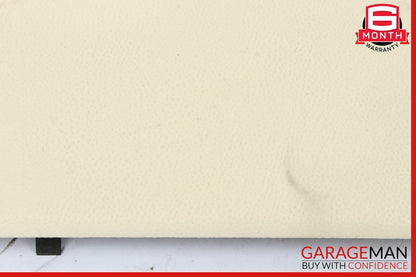 03-06 Mercedes R230 SL500 Rear Left Storage Compartment Box Cover Trim Beige
