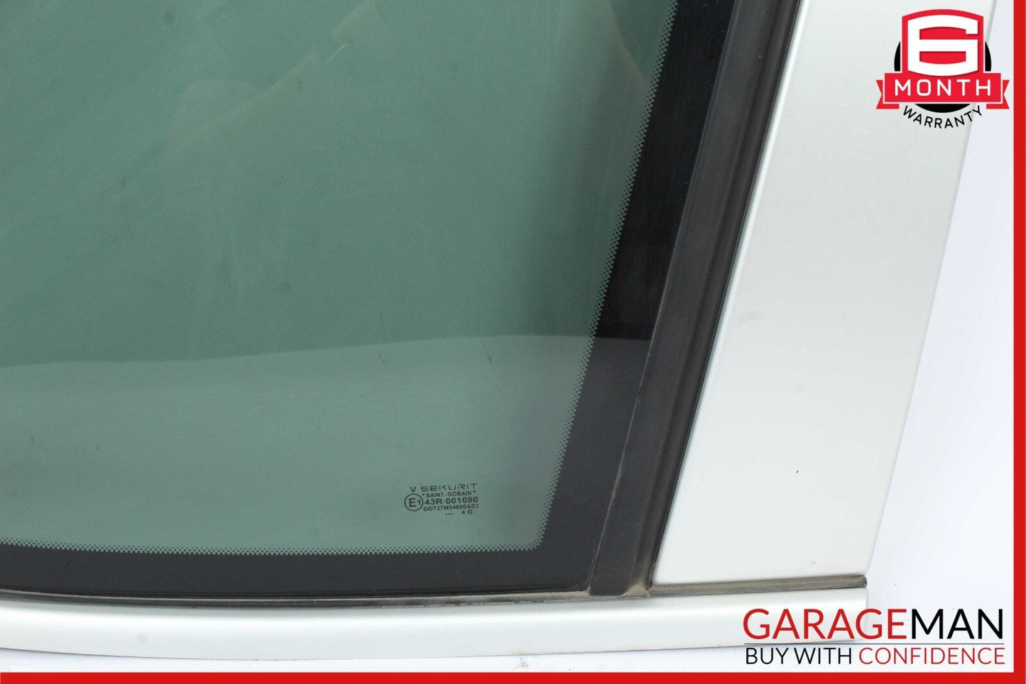 03-06 Porsche Cayenne 955 Rear Right Side Quarter Window Glass Panel Silver