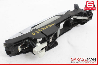 03-09 Mercedes W211 E350 Rear Left Exterior Door Handle Assembly Calcite White