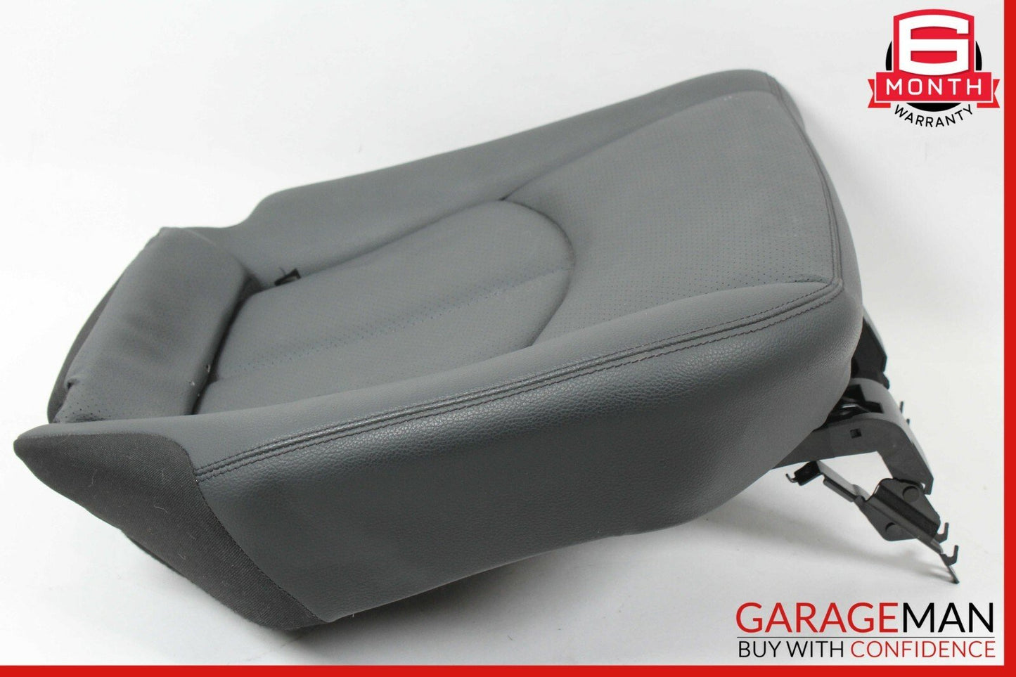 07-09 Mercedes W211 E320 Rear Right Side Lower Bottom Seat Cushion Split Black
