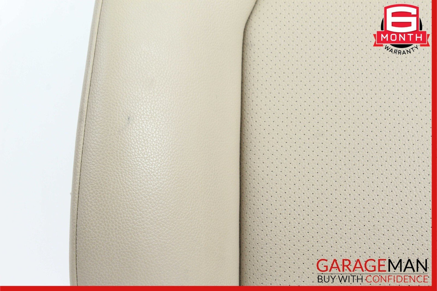 08-11 Mercedes W204 C280 Front Right Passenger Top Upper Seat Cushion Beige OEM