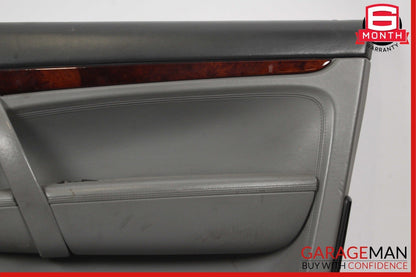 03-10 Porsche Cayenne 955 957 Front Right Side Interior Door Cover Panel Silver