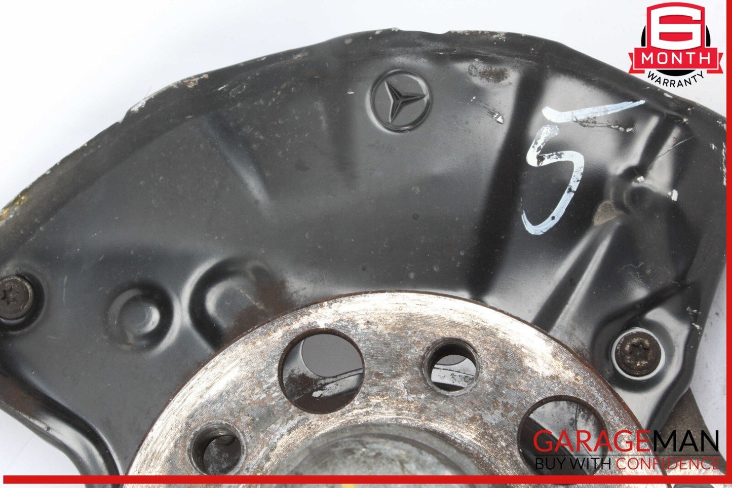 07-14 Mercedes W221 S400 Hybrid Front Right Wheel Spindle Knuckle Hub Bearing