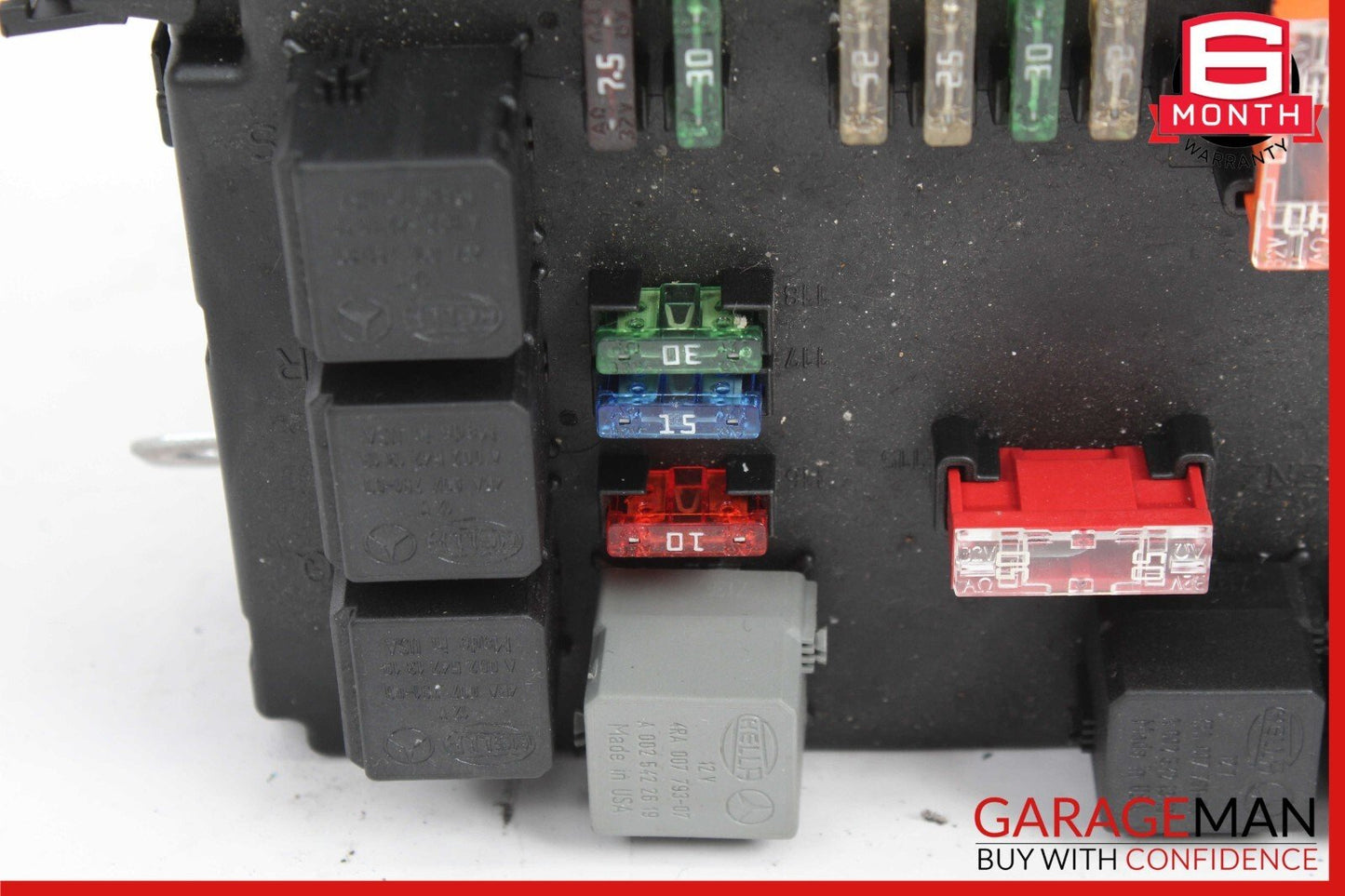 07-09 Mercedes W216 CL550 S550 Rear Trunk Relay Junction Fuse Box 2215403550 OEM