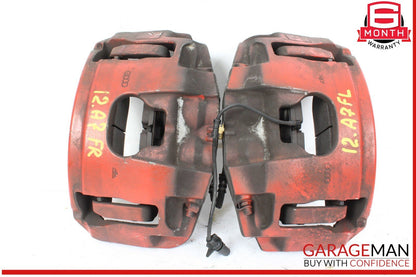 12-17 Audi A7 Front Left and Front Right Side Brake Caliper Calipers Set OEM