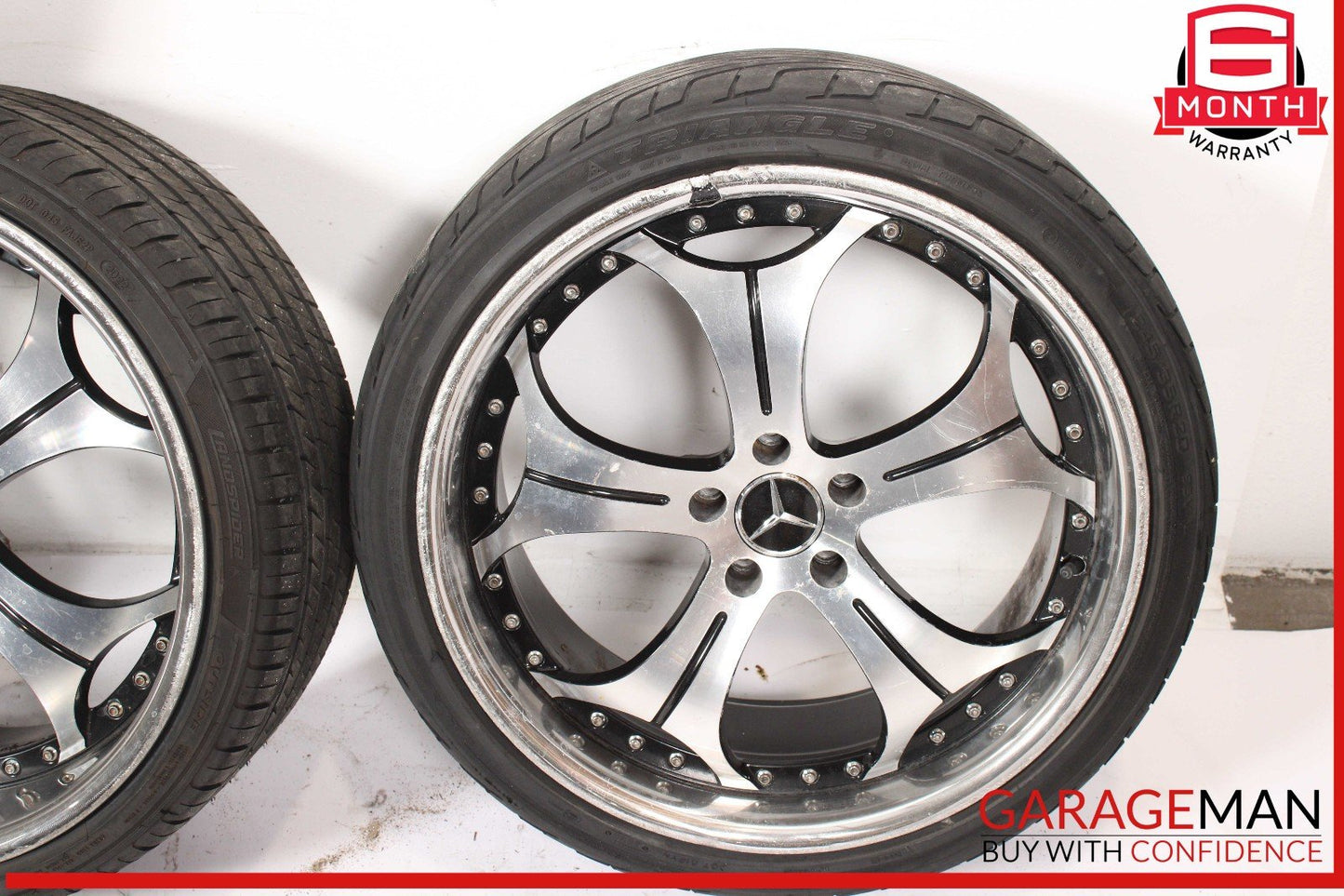 07-13 Mercedes W221 S550 Complete Wheel Tire Rim Set R20 OEM