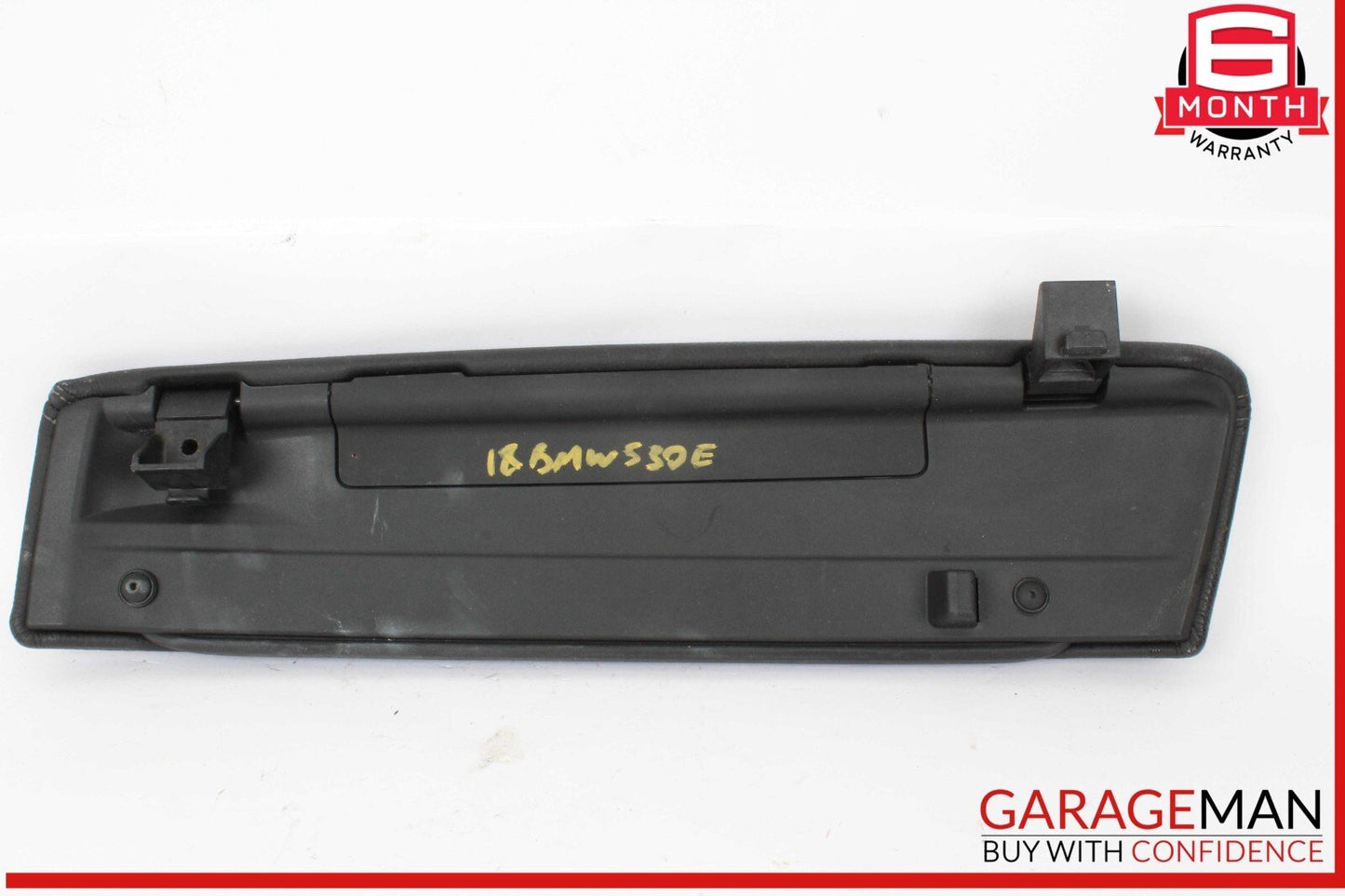 17-20 BMW 530E Front Center Console Left & Right Arm Rest Armrest Black OEM