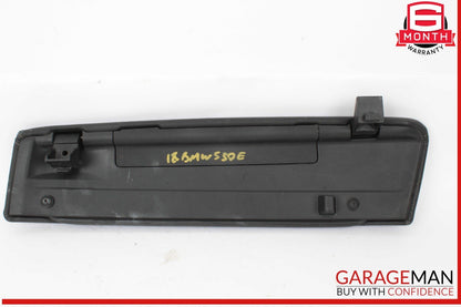 17-20 BMW 530E Front Center Console Left & Right Arm Rest Armrest Black OEM