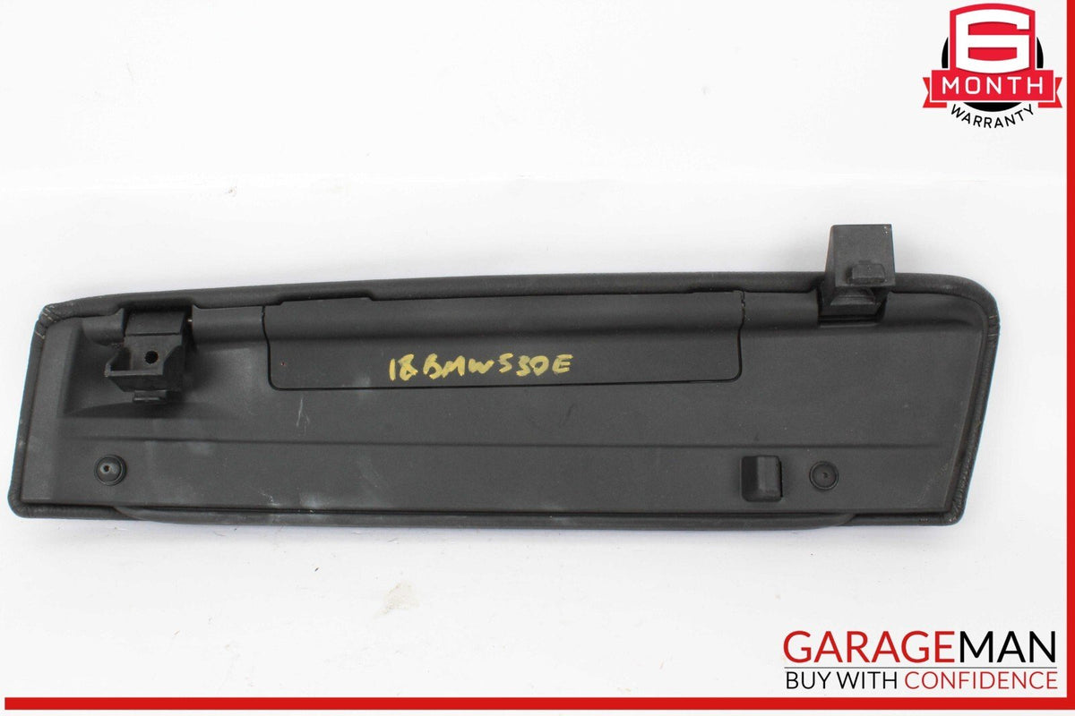 17-20 BMW 530E Front Center Console Left & Right Arm Rest Armrest Black OEM