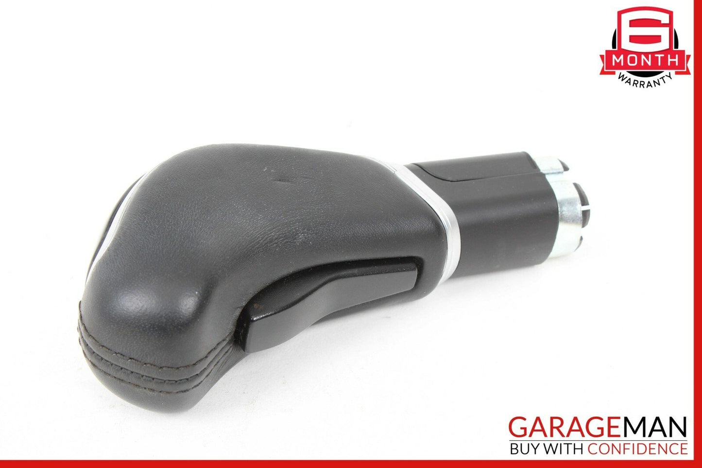 14-17 Maserati Ghibli Floor Gear Shift Shifter Knob Leather Black OEM
