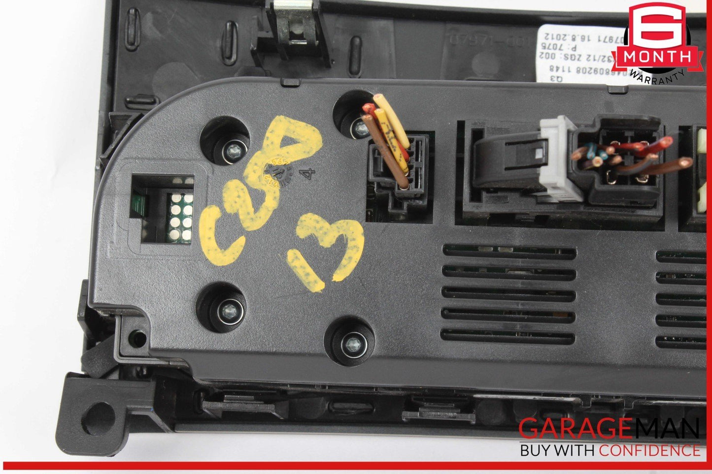 12-14 Mercedes W204 C250 C63 AMG C300 AC A/C Heater Climate Control w/ Trim OEM