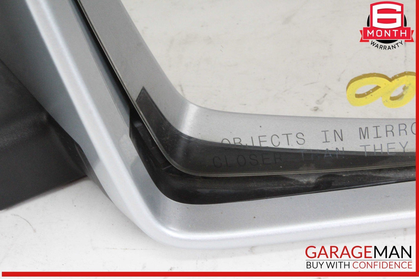 10-11 Mercedes W204 C300 Front Right Passenger Side Door Rear View Mirror Silver
