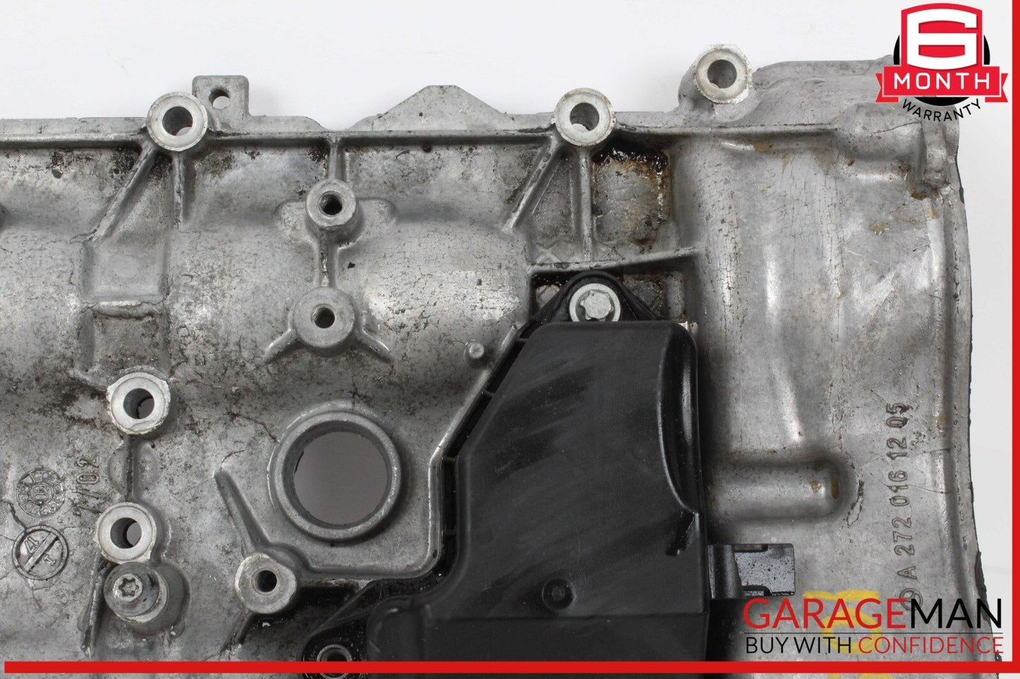 06-13 Mercedes W221 S400 Hybrid Left Side Engine Motor Cylinder Head Valve Cover