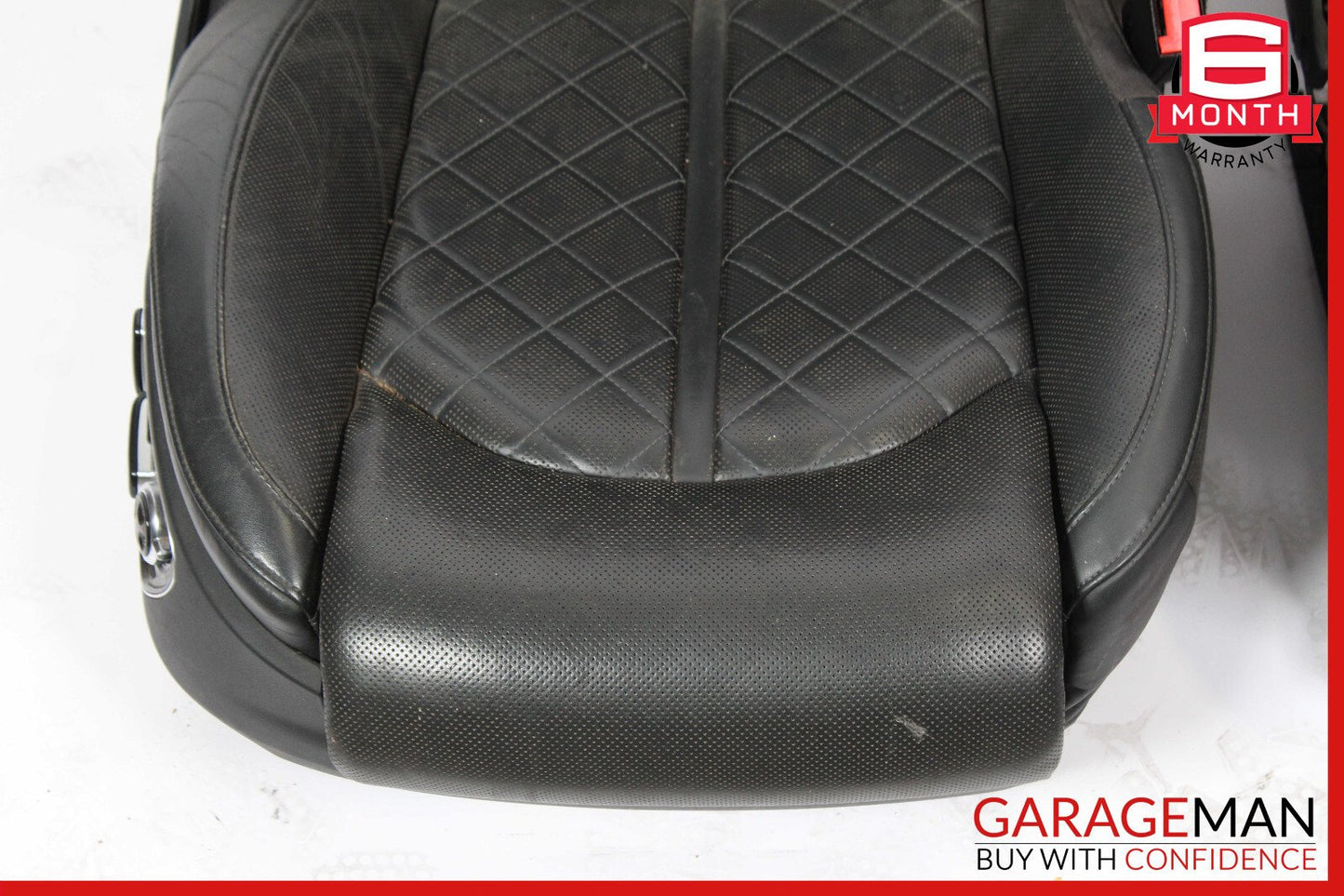 11-17 Audi A8 Front Complete Seat Cushion Cover Assy Set OEM