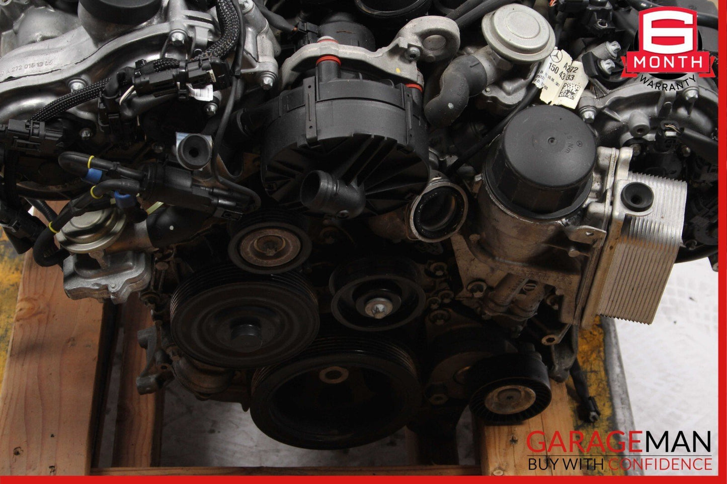 06-11 Mercedes SLK280 C280 3.0L M272 V6 Engine Motor Block Assembly RWD 182k OEM
