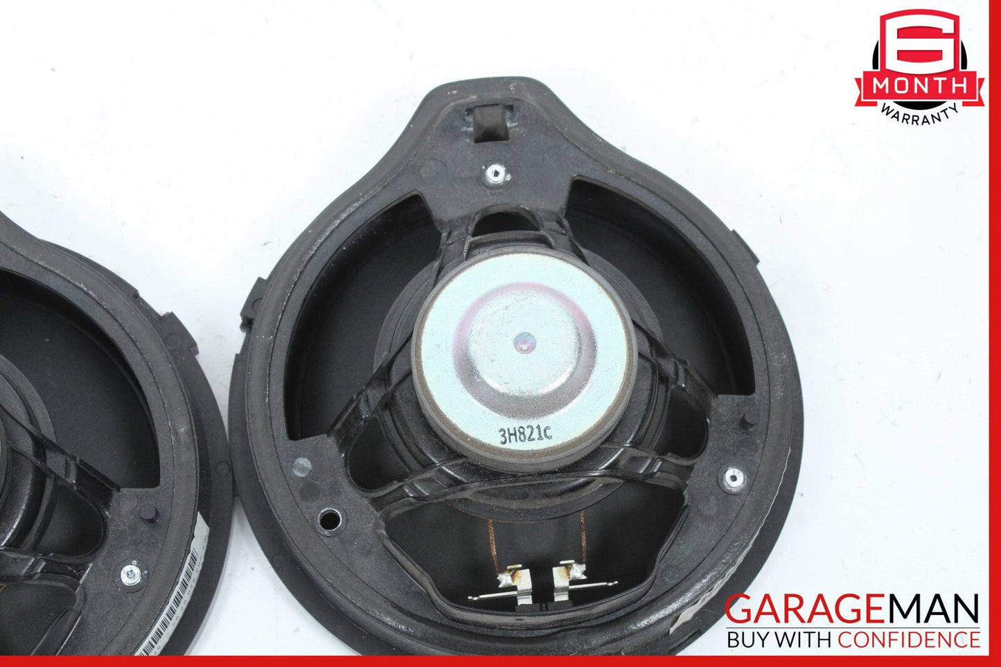 08-14 Mercedes W204 C250 C300 Rear Right & Left Side Door Sound Speakers Set OEM