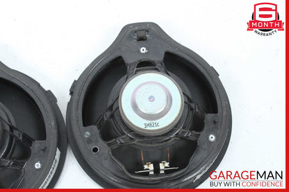 08-14 Mercedes W204 C250 C300 Rear Right & Left Side Door Sound Speakers Set OEM