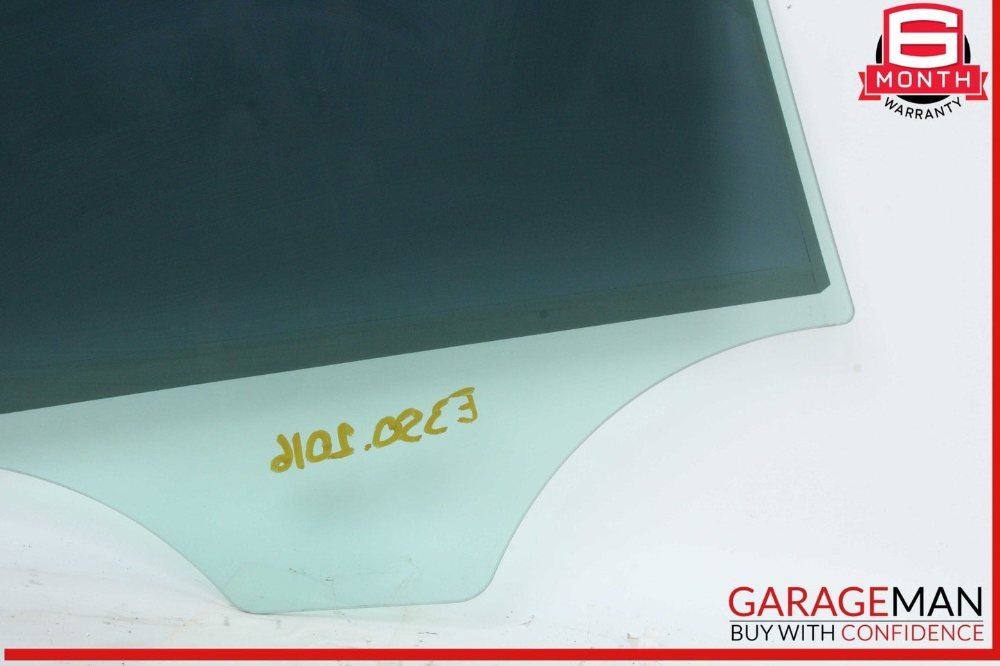 10-16 Mercedes W212 E350 E550 Rear Left Driver Side Door Window Glass OEM
