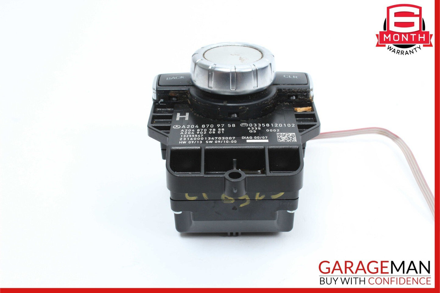 12-14 Mercedes W204 C300 E350 Console Head Unit Knob Multi Switch Controller