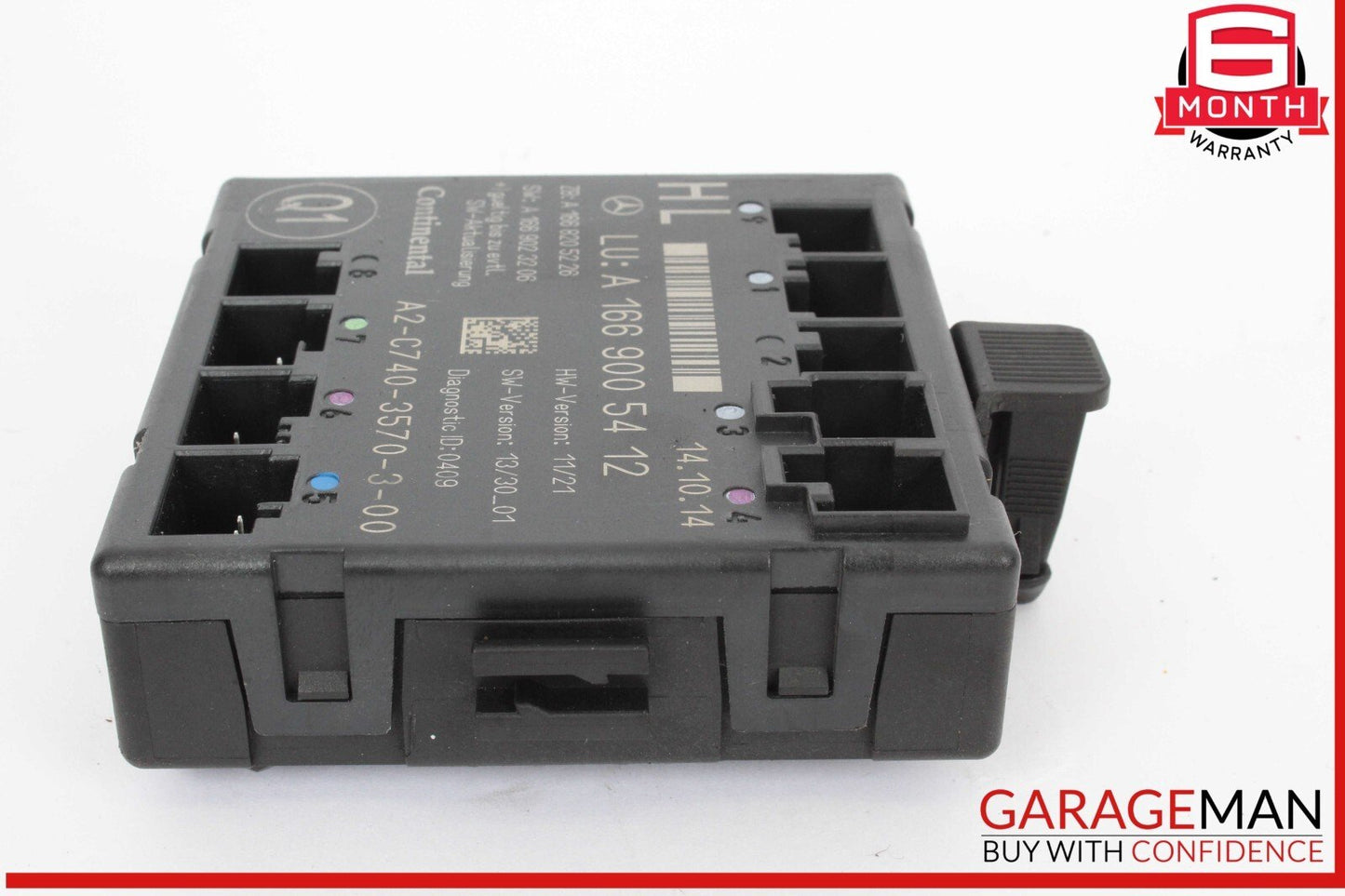 12-19 Mercedes X166 GL450 ML400 GLE350 Rear Left Side Door Control Module Unit