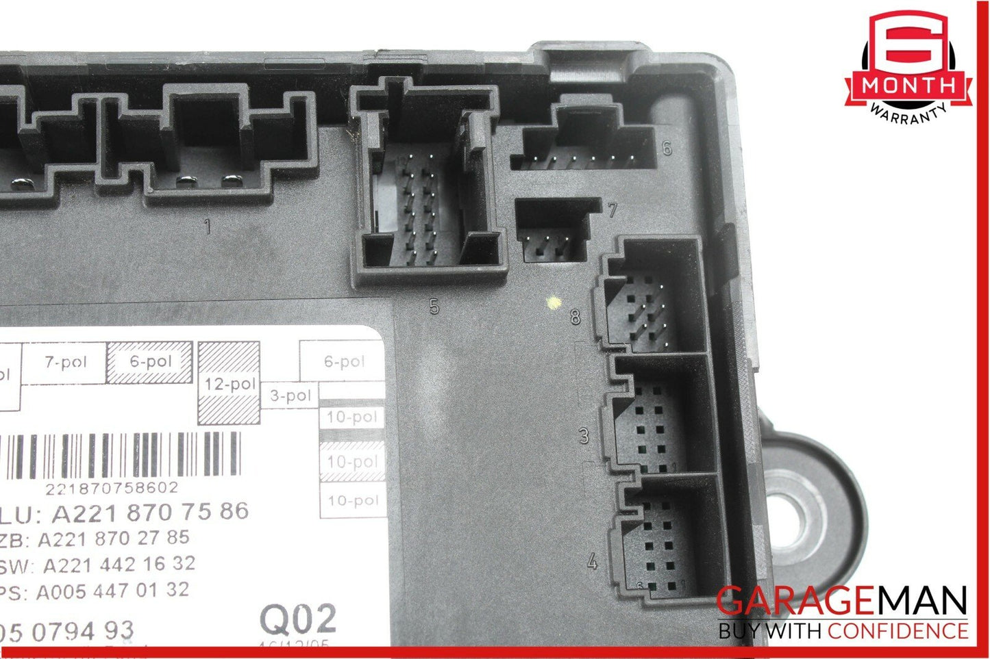 07-13 Mercedes W221 S550 S600 Rear Right Side Door Control Module OEM