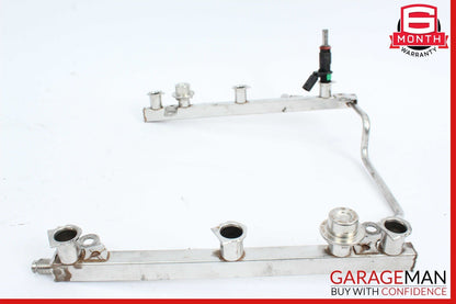 06-11 Mercedes W211 E350 R350 Fuel Injection Rail Line w/ Injectors 2720701395