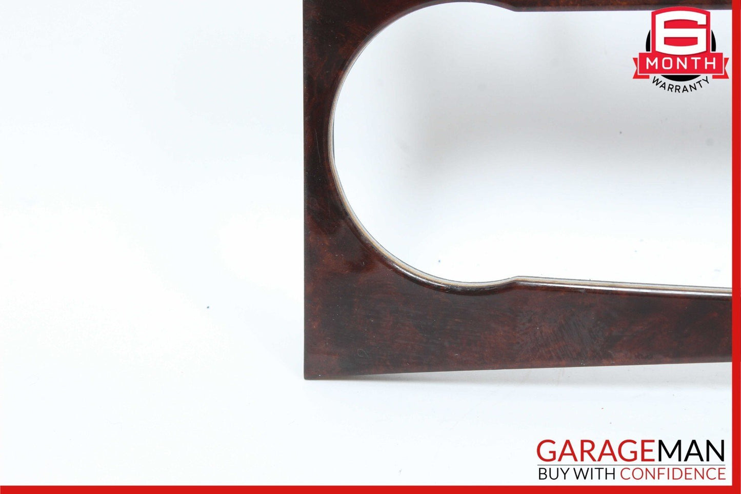 08-14 Mercedes W204 C300 C280 AC A/C Climate Control Switch Trim Bezel Wood