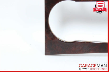 08-14 Mercedes W204 C300 C280 AC A/C Climate Control Switch Trim Bezel Wood
